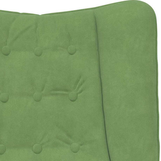 Πολυθρόνα 63x67x94cm Ανοιχτό Πράσινο