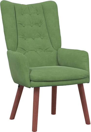 Armchair Light Green 63x67x94cm
