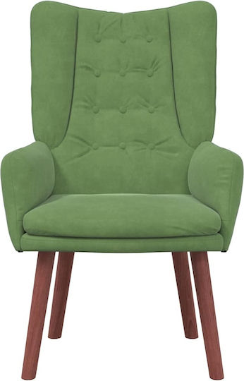 Armchair Light Green 63x67x94cm