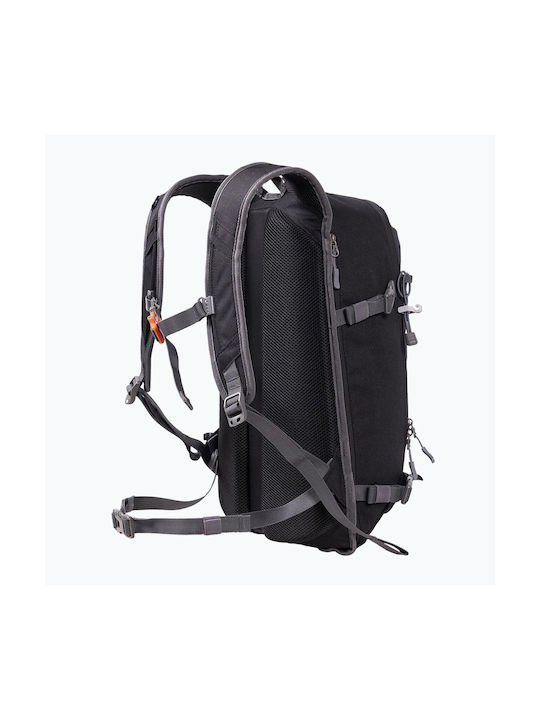 Alpinus Ορειβατικό Σακίδιο 22lt Αδιάβροχο Μαύρο Daypack
