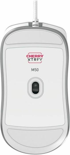 Cherry XTRFY M50 Ασύρματο RGB Gaming Ποντίκι 12000 DPI Λευκό
