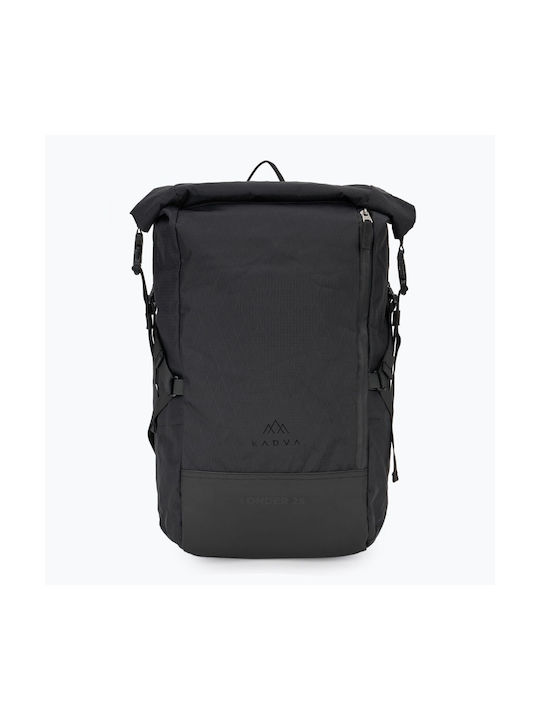 Kadva Ορειβατικό Σακίδιο 25lt Αδιάβροχο Μαύρο Daypack