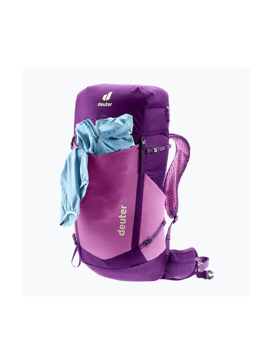 Deuter Speed Lite Pro Ορειβατικό Σακίδιο 28lt Αδιάβροχο Μωβ Hiking