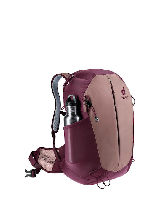 Deuter 21 Sl Ορειβατικό Σακίδιο 21lt Αδιάβροχο Ροζ Daypack