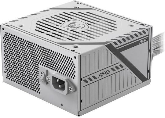 MSI MAG A650BNL 650W Alb Sursă de Alimentare Calculator Complet cu fir 80 Plus Bronze