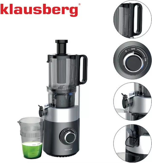 Klausberg Juicer Slow Press 180W Gray