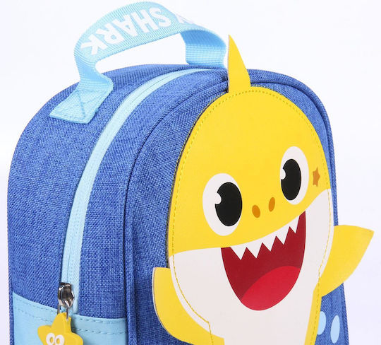 Cerda Baby Shark 3D Genți De Prânz Pentru Copii De Mână Albastre Baby Shark 19x8x23cm