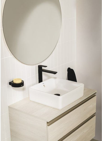 Roca The Gap Επικαθήμενος Νιπτήρας Πορσελάνης 39x37x13cm Λευκός
