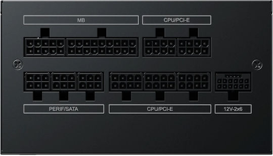Xigmatek Thor T750 V3 rev. 2.0 750W Μαύρο Τροφοδοτικό Υπολογιστή Semi Modular 80 Plus Bronze