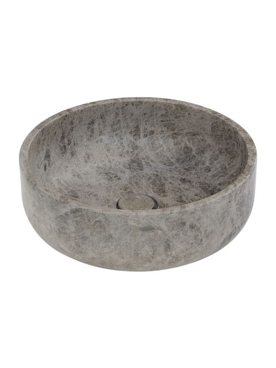 Fossil Thalo Надеждна мивка мрамор 33x33x9см Emperator Pale