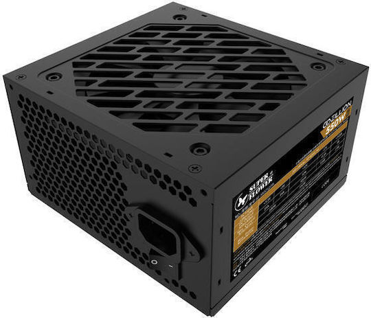 Super Flower Zillion DB 550W Черен Захранващ Блок За Компютър Пълен Кабел 80 Plus Bronze