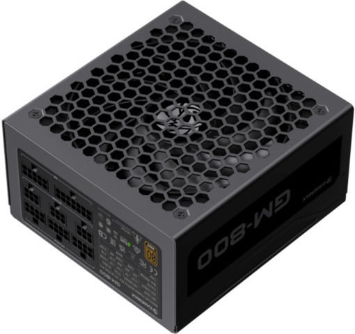 GameMax GM-800 800W Schwarz Computer-Netzteil Vollständig modular 80 Plus Bronze