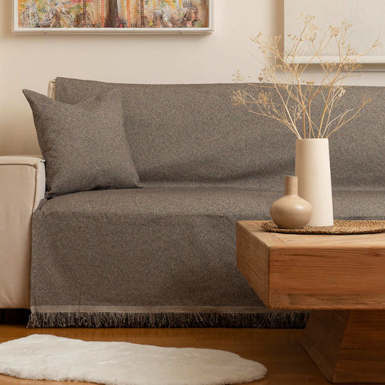 Borea Plexis Ριχτάρι Πολυθρόνας Chenille 150x180εκ. Πετρόλ