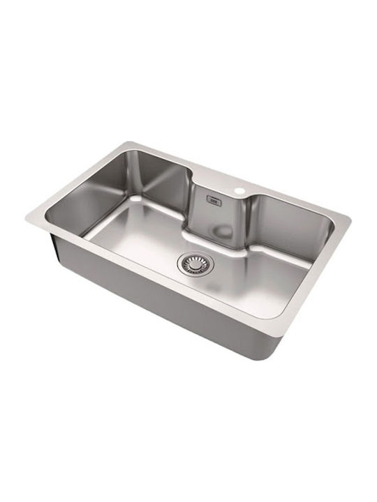 Franke Bell Bcx 110-75 Tl 1220617532 Undermount Sink Inox W81xD51cm Silver