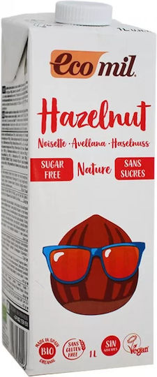 Ecomil Băutură Organică de Alune de Pădure Fără Zahăr Adăugat 1000ml