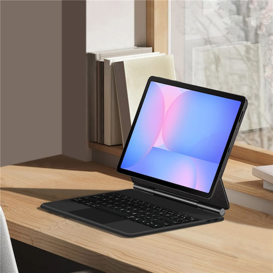 Θήκη Πληκτρολόγιο Samsung Galaxy Tab S10 Fe Magnetic Keyboard Touchpad Στα Αγγλικά Us Μαύρο
