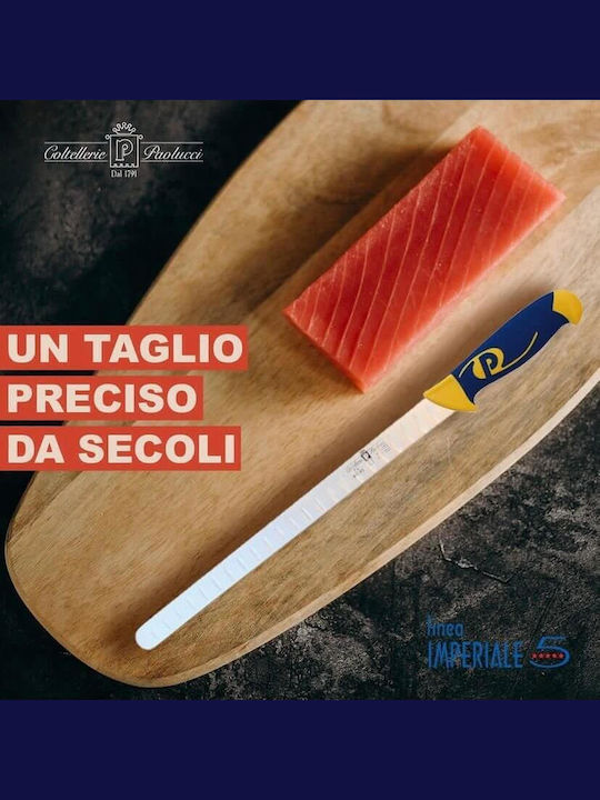 Paolucci Coltellerie Knife Cold Cuts from Stainless Steel 30cm