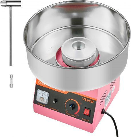 Vevor Commercial Cotton Candy Machine 1000W 3500cm