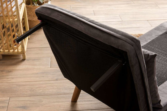 Cosmo Single Πολυθρόνα Κρεβάτι Grey 70x42x65cm