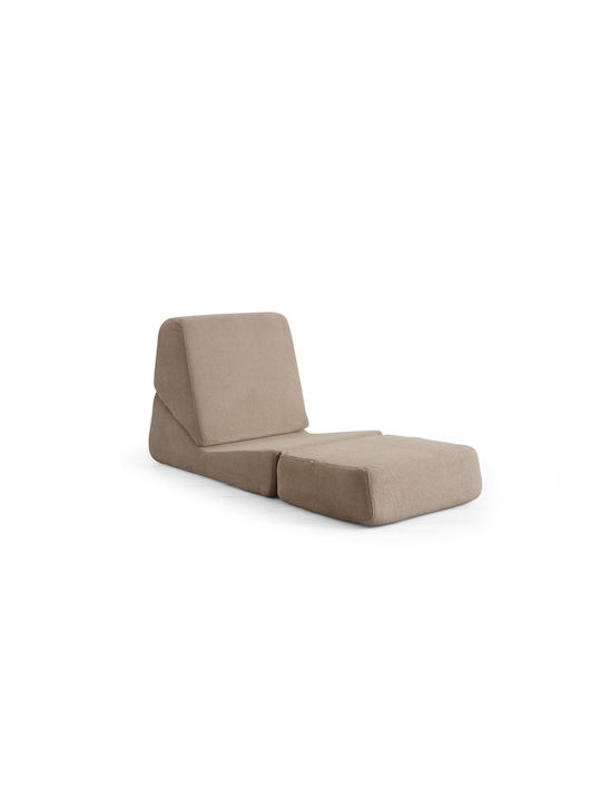 Origami Convertable Schlafsessel Dark Cream 100x70x70cm