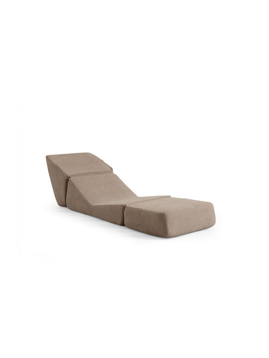Origami Convertable Schlafsessel Dark Cream 100x70x70cm