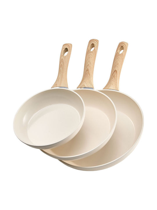 Vevor SpitiBazaar Töpfe & Pfannen Sets aus Aluminium mit Antihaftbeschichtung 3-teilig