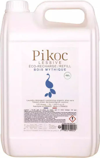 Pikoc Lichid Detergent pentru Sensibil, Culori & Alb Haine 5lt (125 Cupe de măsurare)