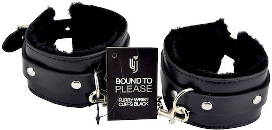 Loving Joy Bound To Please Χειροπέδες σε Μαύρο Χρώμα