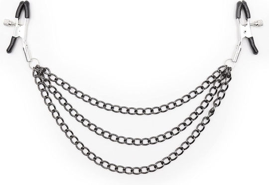 Kinksters Nipple Clamps in Black Color