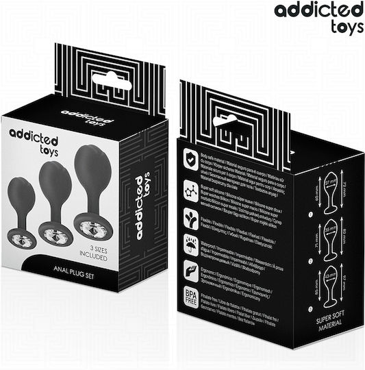 Addicted Toys Анални тапи Подредба Large