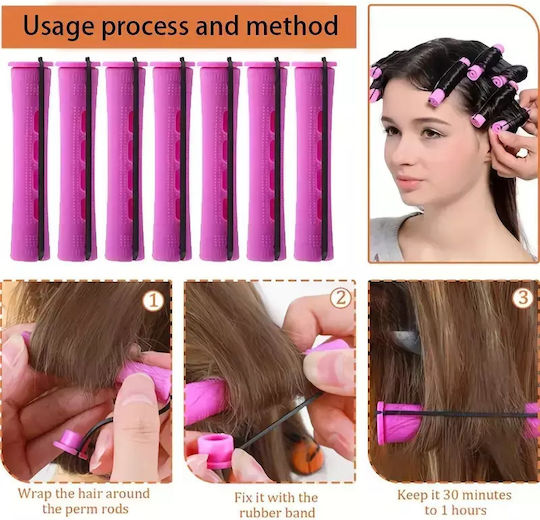 Rollers Cold Wave Rods 15mm 10pcs