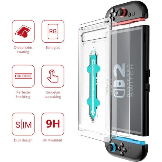 Rosso Προστασία Οθόνης Tempered Glass για Switch Lite / Switch OLED / Switch 2