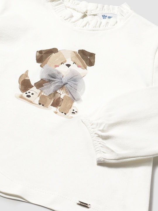 Kids' Shirt Long Sleeve White