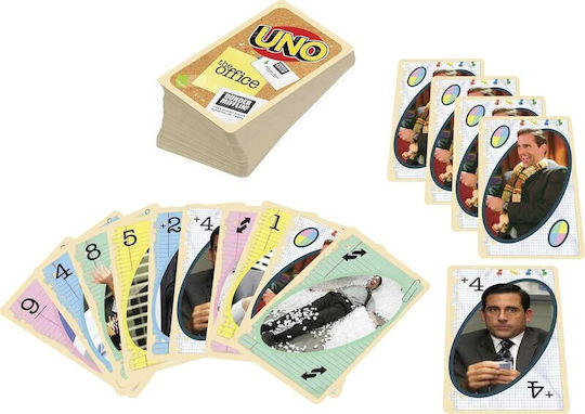 Настолна игра The Office Edition - UNO за 2-10 играчи 7+ години Mattel