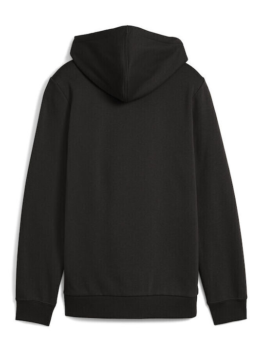 Παιδικό Φούτερ με Κουκούλα και Τσέπες Μαύρο Hoodie Fl