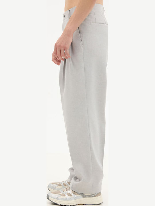 Herrenhose Elastisches Grau