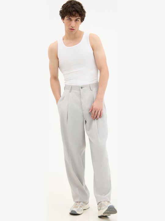 Herrenhose Elastisches Grau