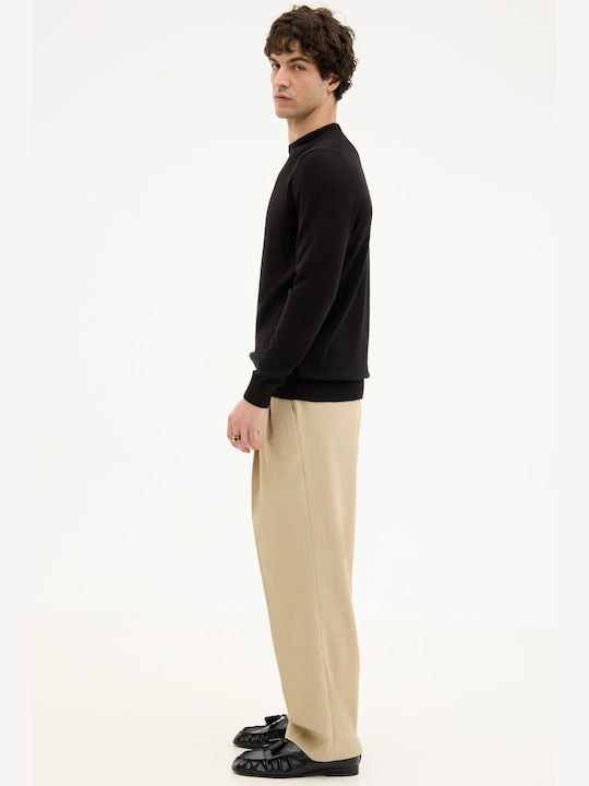 Pantaloni Elastic Beige