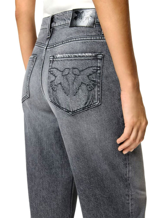Estelle Egg Women's Jean Pants In Balloon Leg Style Gray 103857A2RY-001PJ9