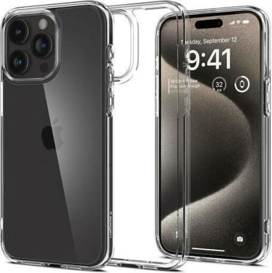 Spigen Ultra Hybrid Задна корица Пластмаса 2мм Кристално чиста (iPhone 15 Pro)