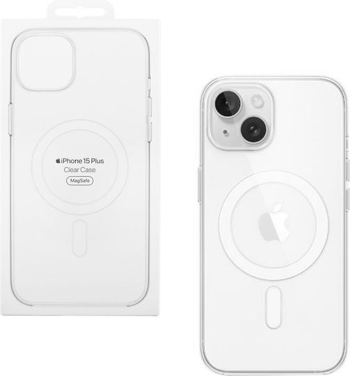 Apple Back Cover Plastic Transparent (iPhone 15 Plus)