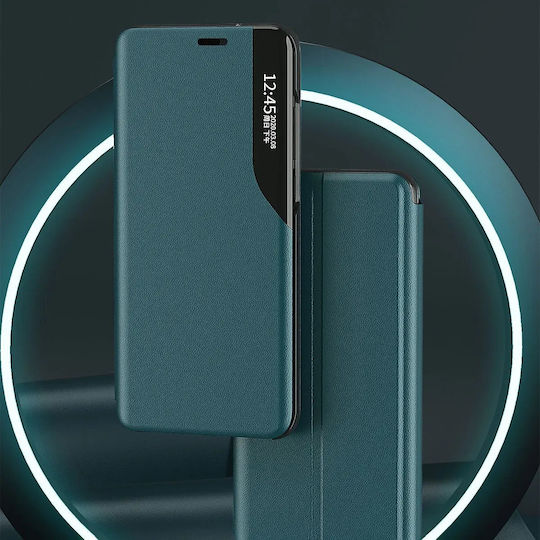 Hurtel Eco Leather View Книга Изкуствена кожа Черен (iPhone 13 Pro Max)