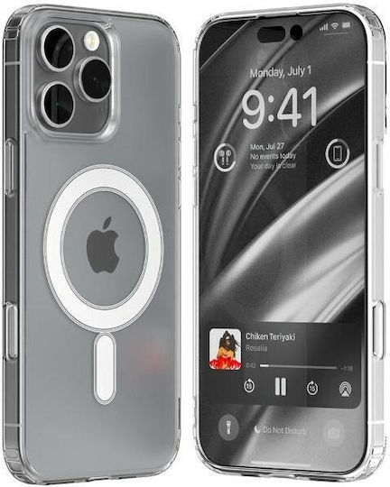 Mercury Umschlag Rückseite Silikon / Kunststoff Transparent (iPhone 17 Pro Max / iPhone 17 Pro / iPhone 16 Pro Max)