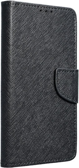 Fancy Wallet Δερματίνης Μαύρο (Galaxy A10)