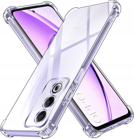 Techsuit Shockproof Clear Umschlag Rückseite Silikon Transparent (Oppo A80 5G)