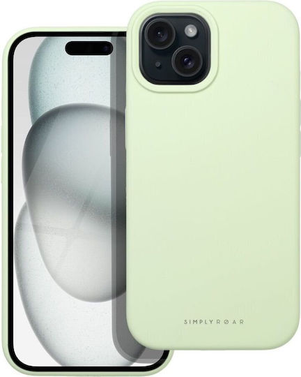 Roar Cloud-skin Back Cover Silicone Green (iPhone 15)