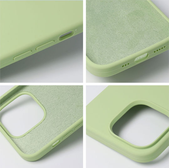 Roar Cloud-skin Back Cover Silicone Green (iPhone 15)