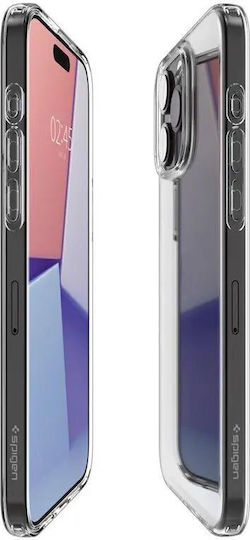 Spigen Crystal Flex Crystal Back Cover Σιλικόνης Διάφανο (iPhone 15 Pro)
