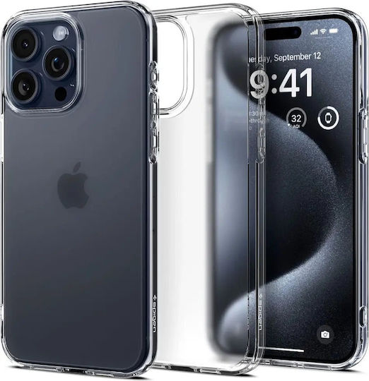 Spigen Ultra Hybrid Back Cover Plastic 2mm Frost Clear (iPhone 15 Pro)