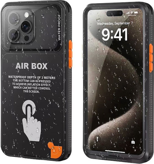 Shellbox Back Cover Rezistentă La Apă Negru (iPhone 12 Pro Max)